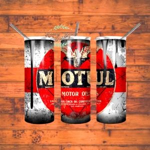Motul oil greasy 20oz Tumbler